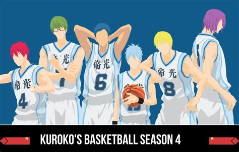 kuroko's basketball season 4|kuroko's basketball staffel 4.